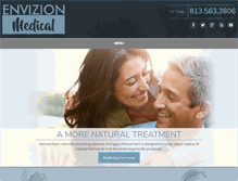 Tablet Screenshot of envizionmedical.com